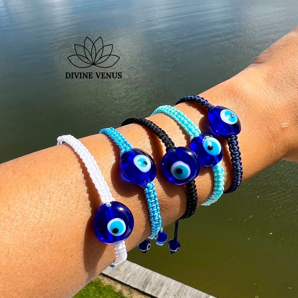 Nazar Bracelet 🧿 Protect Against the ‘Evil Eye’ Adjustable Handmade